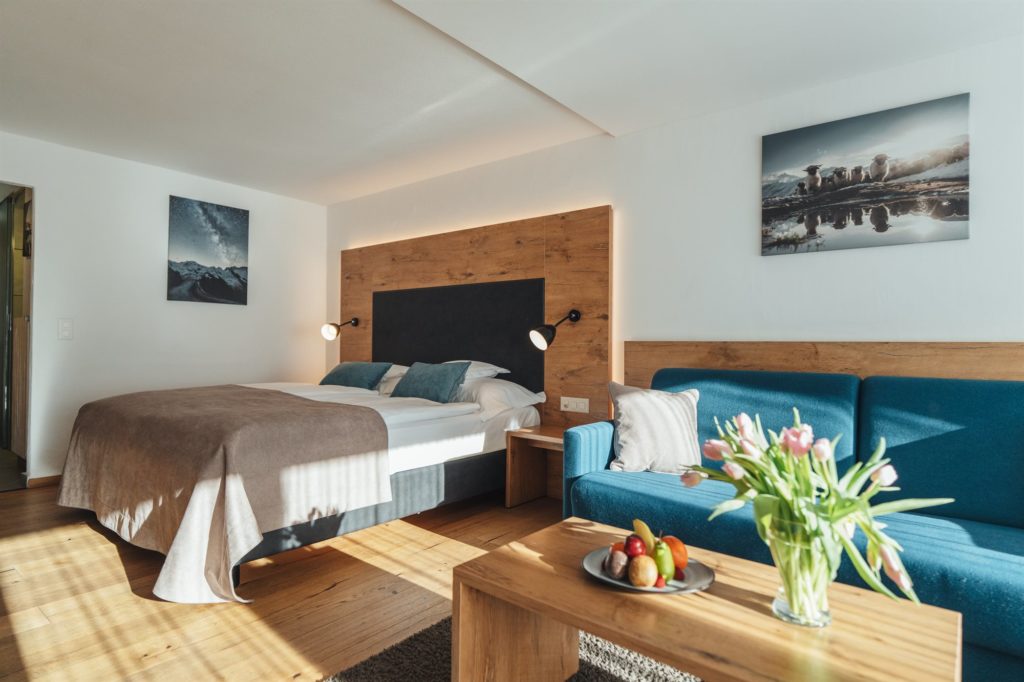 Chambre double de l'Hôtel Alpen Resort & Spa