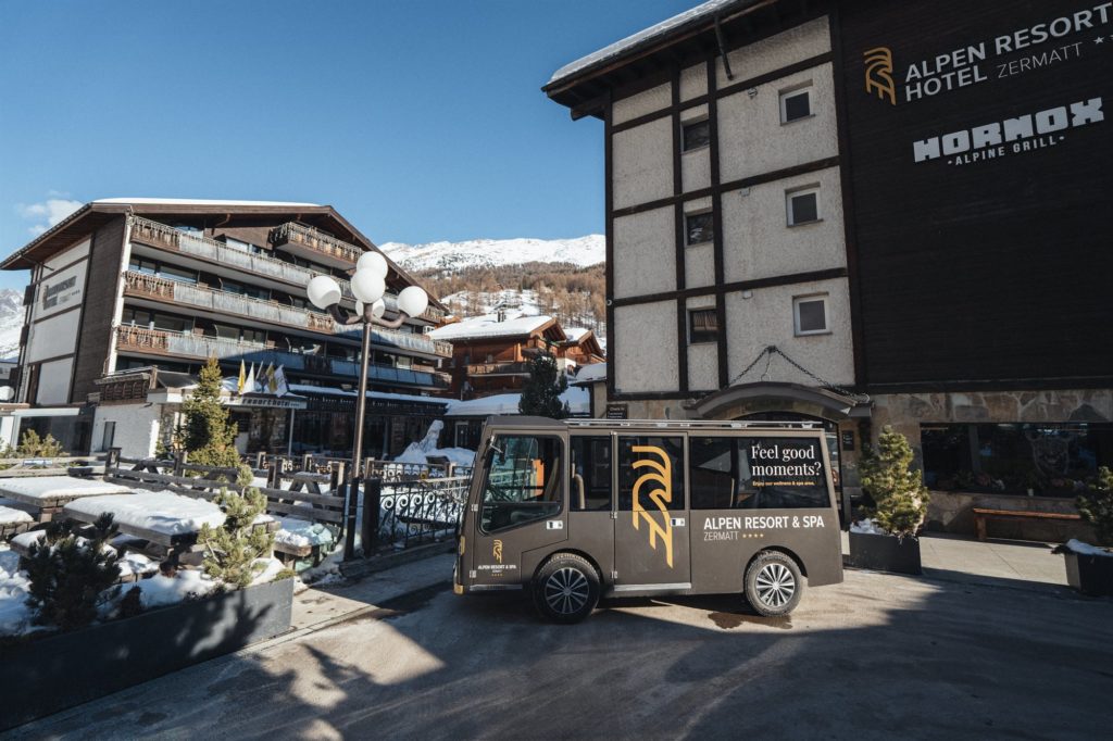 Façade de l'Hôtel Alpen Resort & Spa à Zermatt